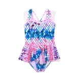 Наряд маленькой принцессы, купальник для девочек, 2020 года, в западном стиле