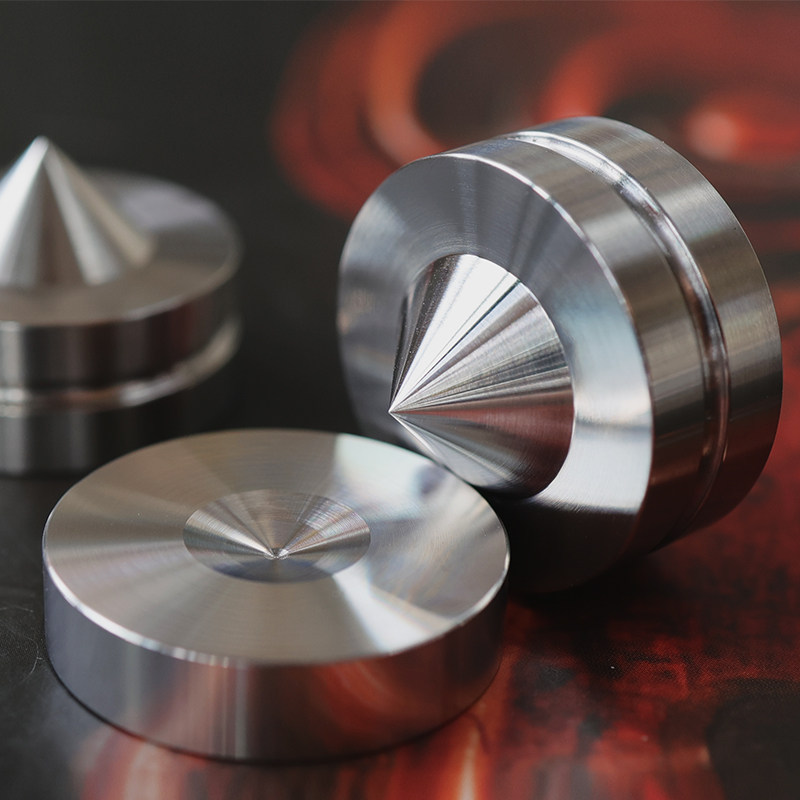 Steel 1 316L stainless steel HIFI fever speaker seismic foot nail CD machine frame landing box bile machine self - adhesion