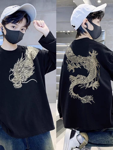 Демисезонная детская футболка, хлопковый приятный телу лонгслив для мальчиков