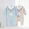 Baby clothes Men's and women's baby spring and Autumn cotton jumpsuit Newborn outwear spring clothing 0-6-12 months Haya