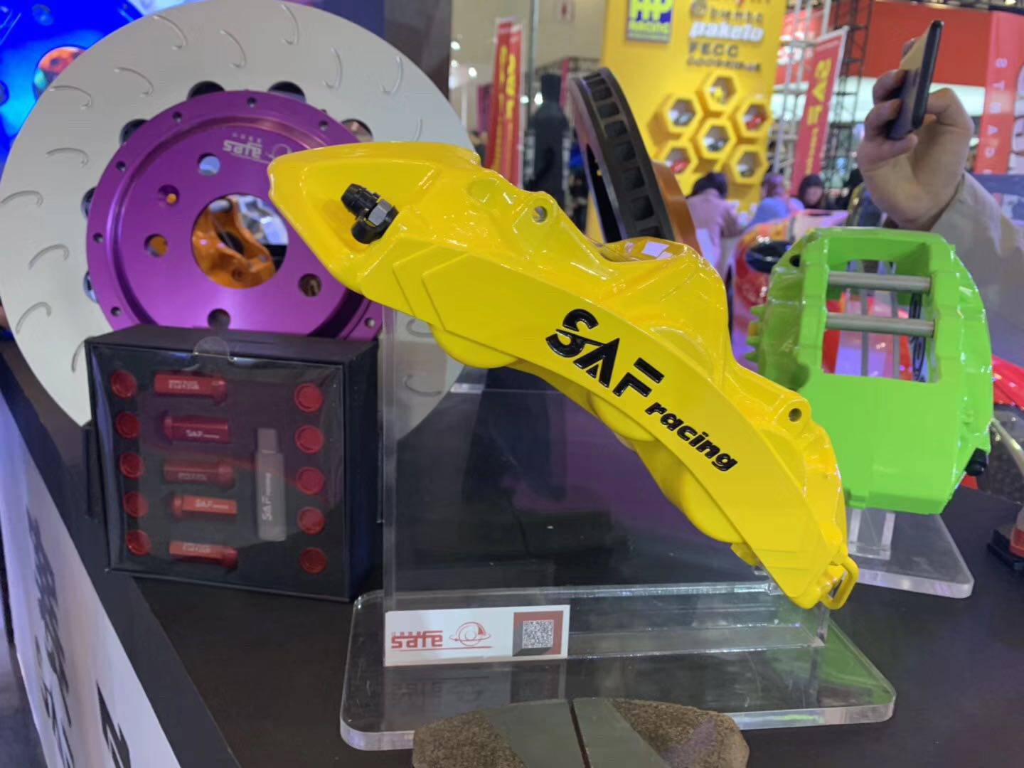 SAF Racing S40 S60 P60 Big Four Piston Big Six Piston Modified Brake Caliper Set