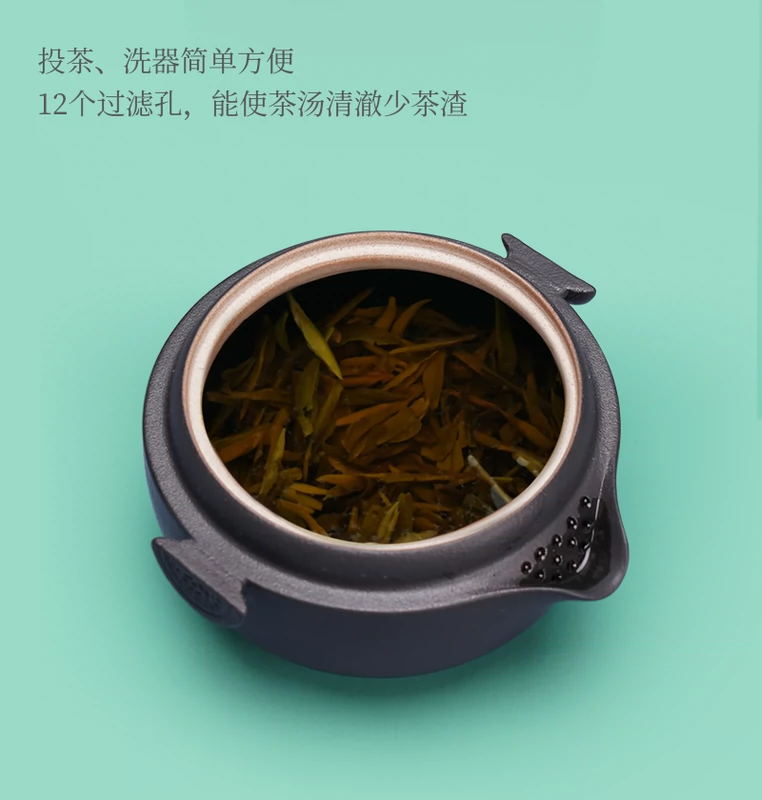 Wan Qiantang & Thiếc Tea Special Grade Spring Tea New Tea Mingqian Longjing Tea Green Tea 40g Một cái bình và một bộ tách trà hộp quà - Trà sứ