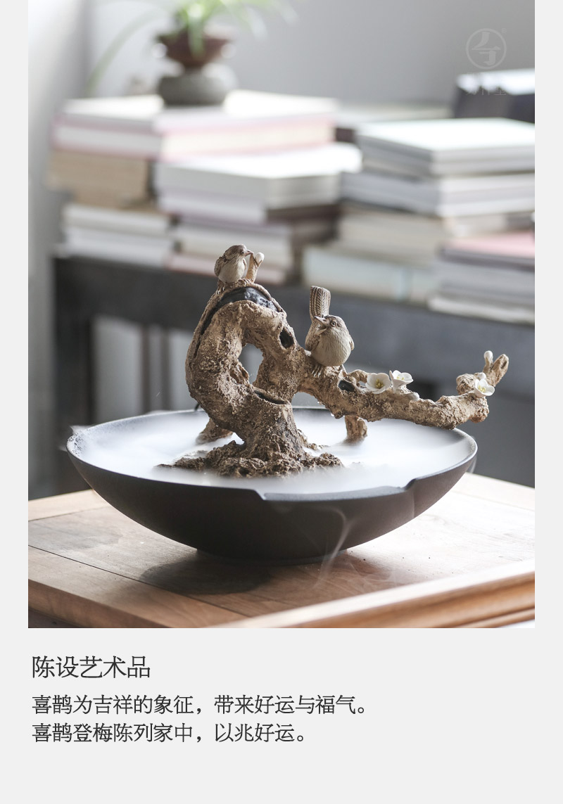 M letters kilowatt/hall water apparatus office furnishing articles sitting room humidifier household ceramics handicraft xi mei tip