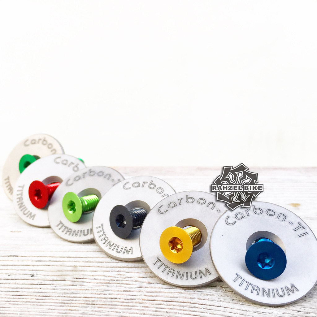 Carbon ti X-Cap Titanium ultra-light titanium alloy wrist set lid