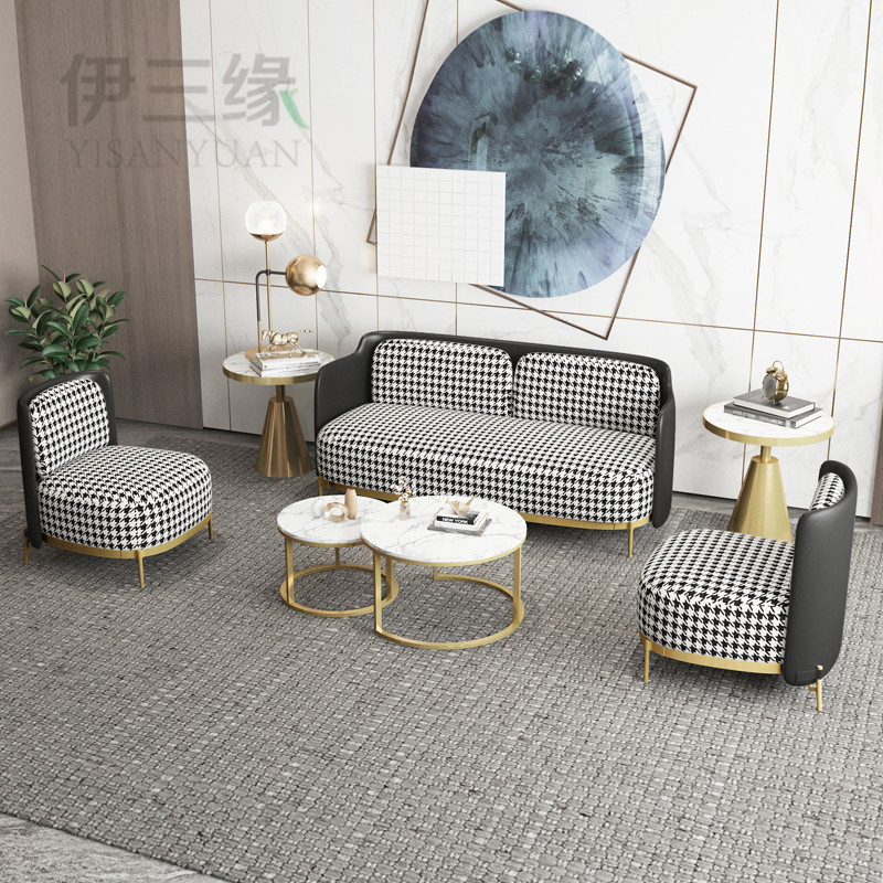 Thousands Bird Gebouy Sofa Chair Tea Table Living-room Reception Talks Shop Talks Office Sofa Chairs Guests Casual