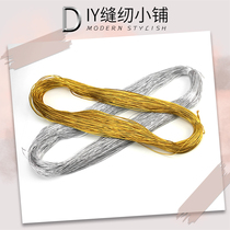 Handmade diy gold silk elastic thread beef rope thin elastic rope hanging rope rope binding rope wear-resistant