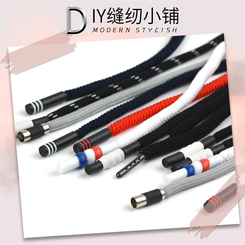 Sweatshirt belt Drawstring Hat clothes Sweatpants belt rope Men's hat rope Decorative pants rope Women's belt rope Pants waist rope