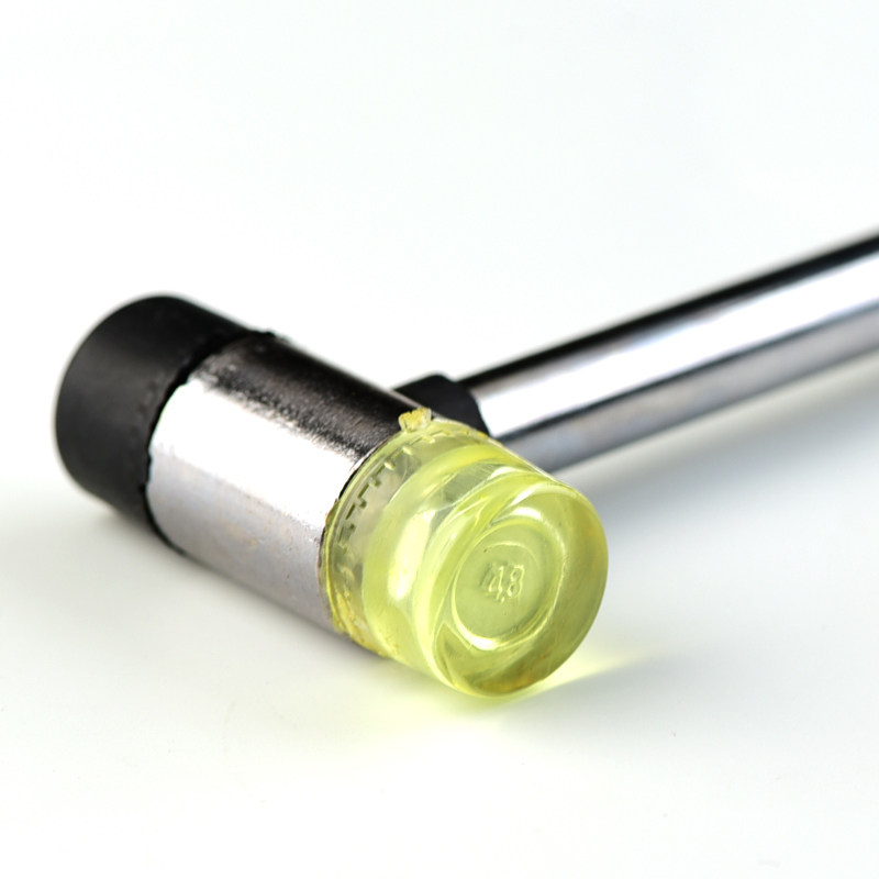 Handmade small hammer home rubber hammer nylon plastic hammer small round head floor tile decoration installation tool