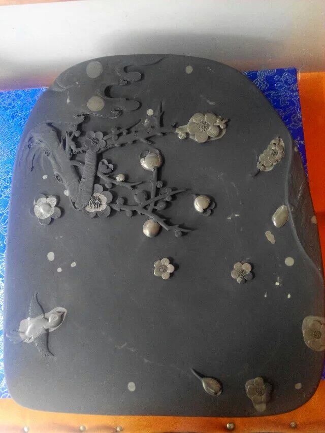 IP mobile phone inkstone Sizhou inkstone Sizhou stone inkstone Cen Gong famous inkstone Guizhou Si inkstone package