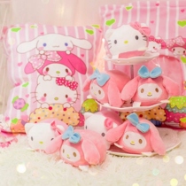 Net Red Software Pink Merletti Doll Plush Toy Jade Kui Dog A Bag Small Paparazzi Pillow Back Cushion Gift