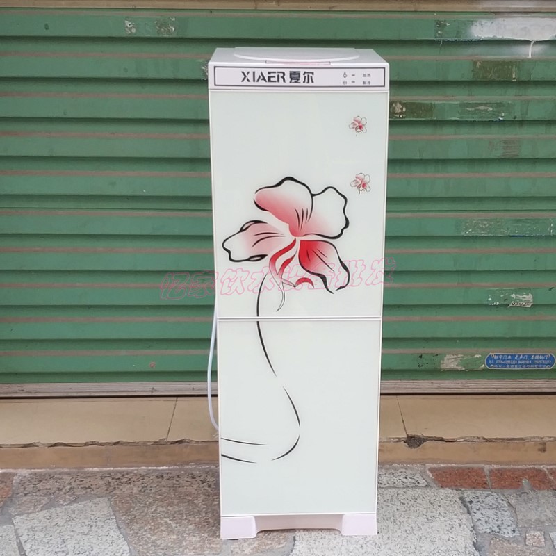 Vertical water water machine with filter pipeline machine cold and hot household glass double door energy-saving boiler speed heating