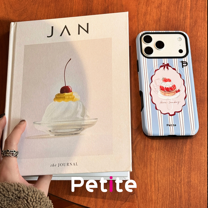 Petite Original Ins-Style Striped Strawberry Cake 17Promax Phone Case Iphone15Pro Protective Cover 16/14/13 Petite Original Ins-Style Striped Strawberry Cake 17Promax Phone Case Iphone15Pro Protective Cover 16/14/13