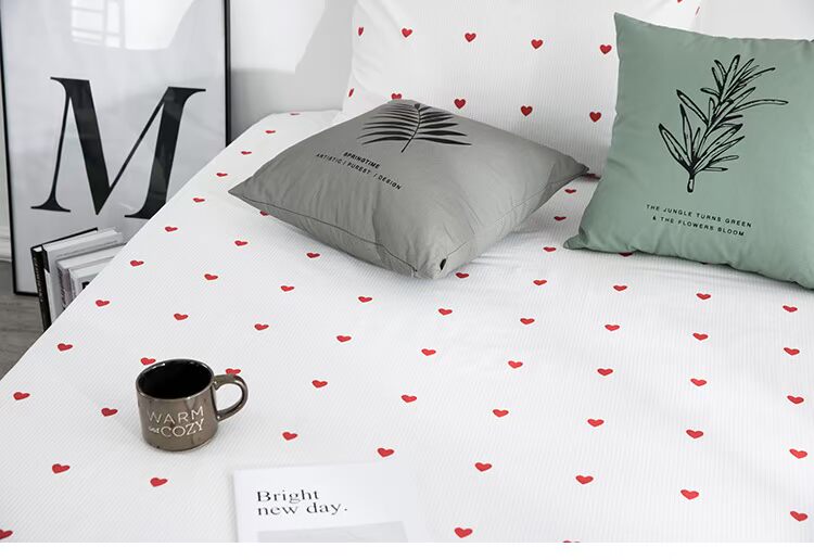 doanh nghiệp giường cotton in bông tươi nhỏ nắp bảo vệ 1,2m khăn trải giường bedspread Simmons 1.8m bộ 1,5 mat - Trang bị Covers Ga chun và ga phủ