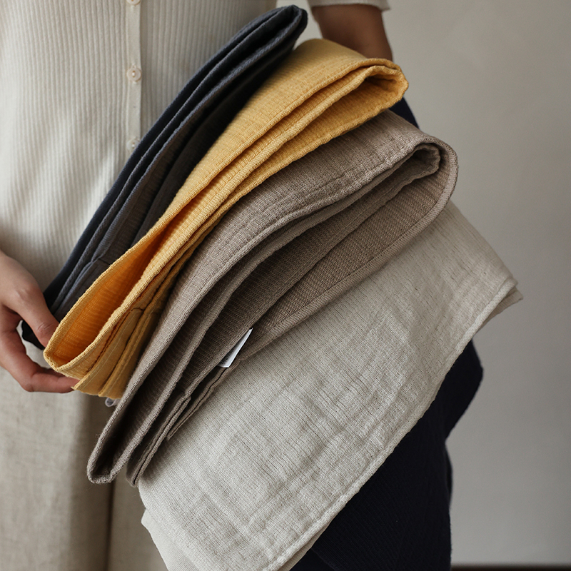 Pure Cotton Gauze Towel, Household Face Wash Soft All-Cotton Baby Square Towel, Interlayer Combed Cotton Bath Towel