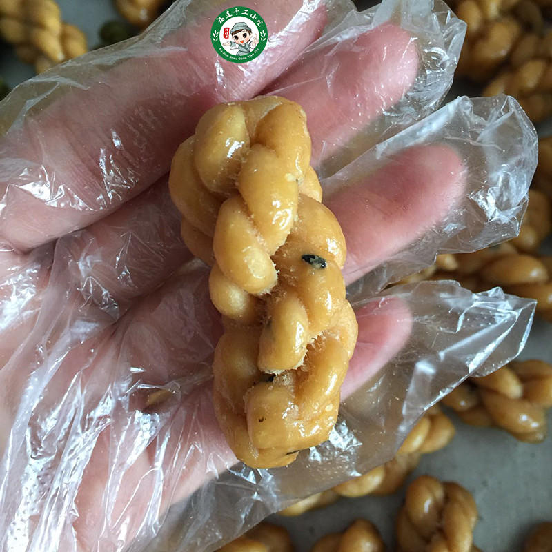 New products 4 pieces of Beijian hand - made spark malt glucose flowers crisp crisp and traditional pastries tea food