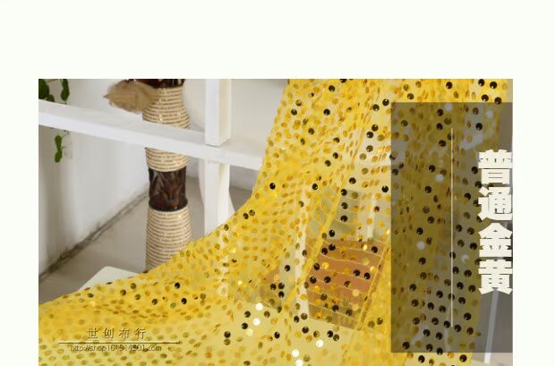 Mã hóa 9mm vải sequin Sequined sequin vải đám cưới vải trang trí flashings Hiệu suất quần áo nền vải gạc - Vải vải tự làm vải thô lụa