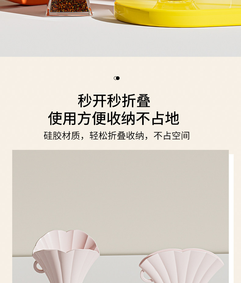 Креативная маленькая воронка, силиконовая тара 