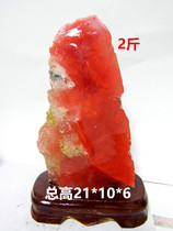 Crystal clear of waterite crystal clear and rare water cryolite seabed chite ornamental stone gold ore pendulum