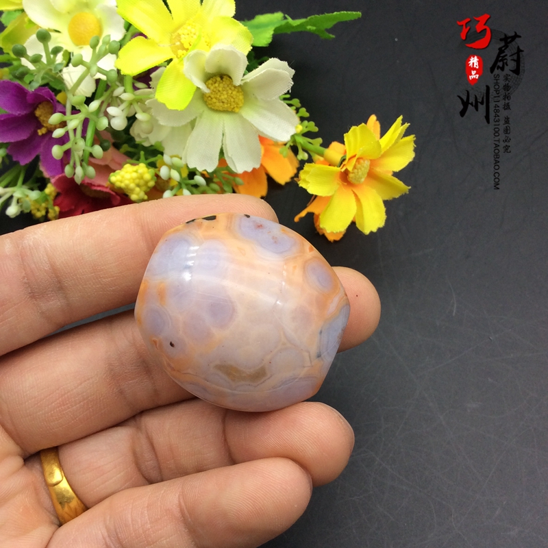 Pure natural Xuanhua State Red Manau Back Cloud Personality Porcelain White Lezi Fancy 108 Accessories Ornamental ornaments