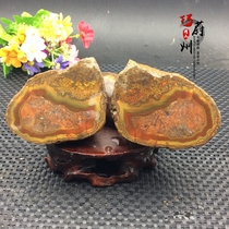 Exquisite and pure natural Xuanhua Shanggu Warring States Red Agate ornaments