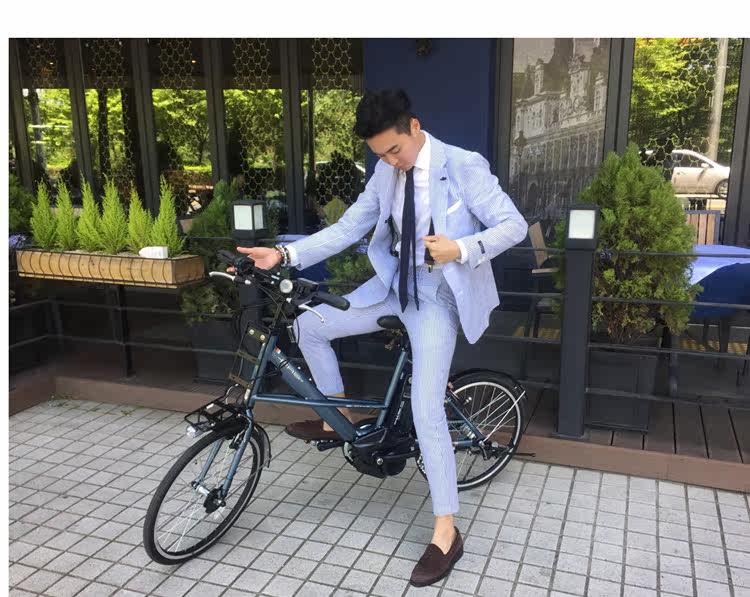 Costume homme en chanvre pour été - Ref 1563479 Image 25