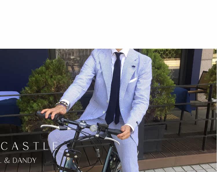 Costume homme en chanvre pour été - Ref 1563479 Image 20