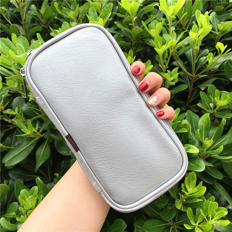 High-quality Chinese cabbage star makeup brush storage bag portable professional makeup brush zipper large capacity