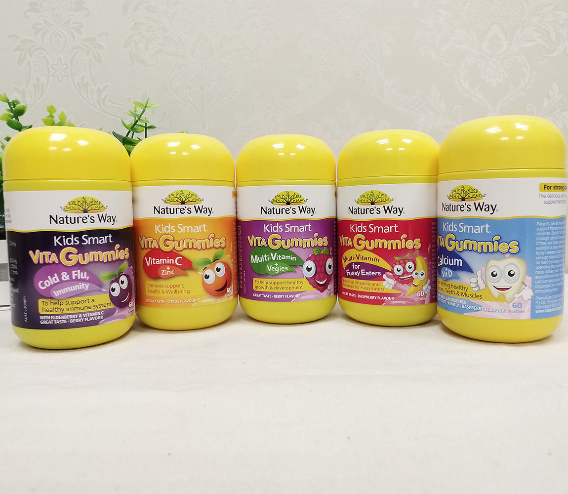 Australia's Natures Way Kids Smart Canon Children with 60 Taste Choices