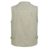 Mùa xuân và mùa thu mẫu trung niên vest nam kích thước lớn giản dị nhiều túi câu cá vest nam áo khoác cotton vai cha áo ghi lê nam Áo vest cotton