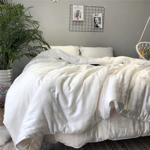 Winter quilted with antibacterial soy fiber quilts eco-friendly and warm and comfortable and thick