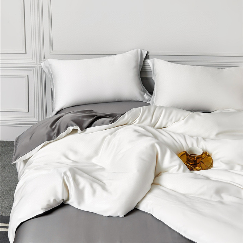 Silky, soft and delicate 60 high-density Austrian Lenzing Tencel four-piece set (spring and summer)