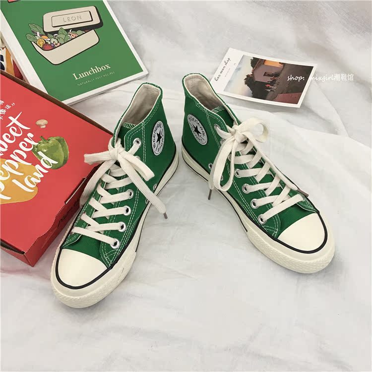 Phiên bản tiếng Hàn của ulzzang giày hoang dã cổ điển giầy thể thao nữ