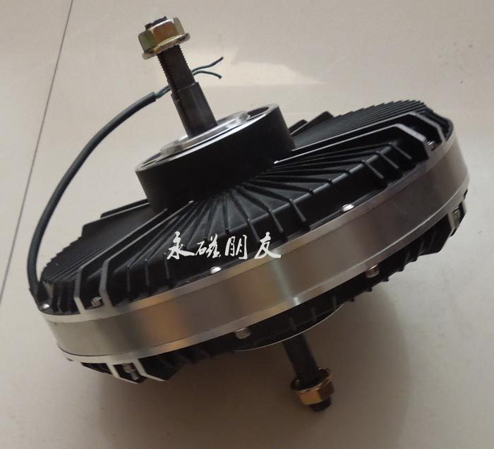 Disc type ironless generator Inner rotor permanent magnet generator(shaft rotation)Low-speed generator spot