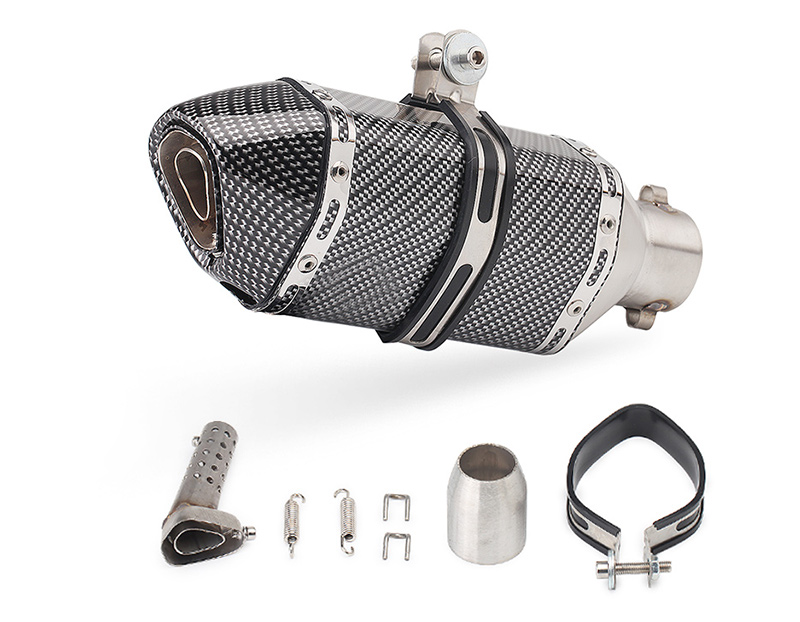 Ống xả sửa đổi xe máy Hình lục giác nhỏ K7 K8 350 Horizon Yamaha ống xả sửa đổi - Ống xả xe máy pô xe tay ga