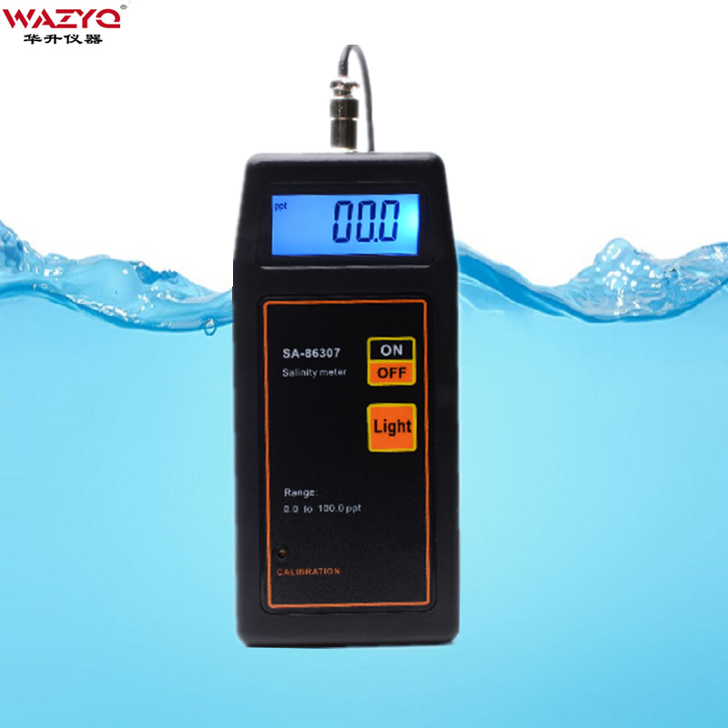 Hot-selling portable seawater salinity meter salinity meter salty salt measuring instrument aquaculture SA86307