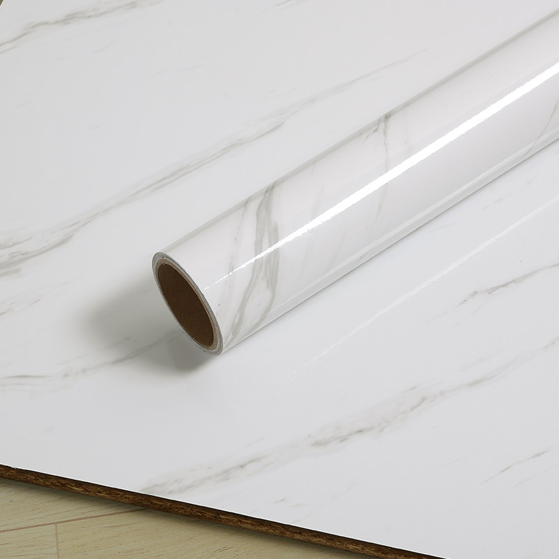 Marble Texture Sticker Self Adhesive Jazz White Window Sill Panel Powder Room Waterproof Kitchen Tile Refurbished Wallpaper 10m