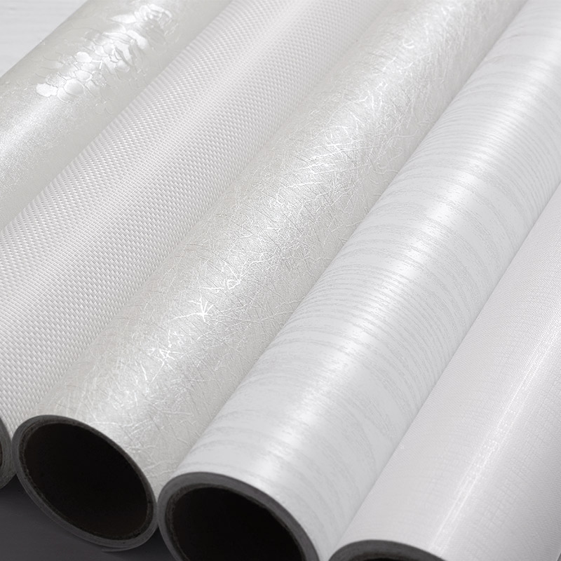 White wallpaper self-adhesive waterproof and moisture-proof pvc decoration warm bedroom sticker 60 cm wide 10 meters long processing price