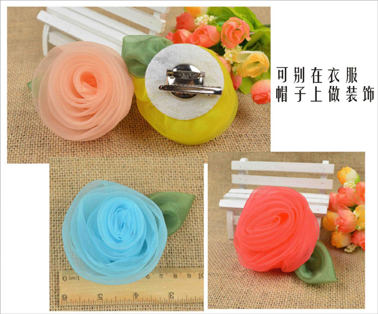 Broche Lovers en Fils de soie - Ref 1172529 Image 11