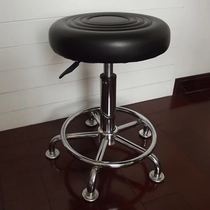 Laboratory stool Laboratory stool chair with lifting belt pulley PU leather high-end environmental protection test stool