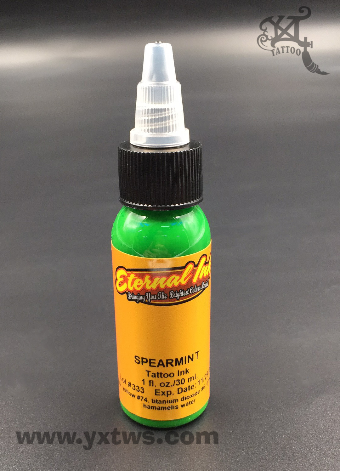 Yishuotang tattoo equipment imported tattoo color material one ounce Etror light lotus green SPEARMINT