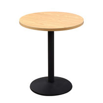 Simple reception table and chair combination Negotiation table Shop reception table and chair Office leisure small round table Square table Long table