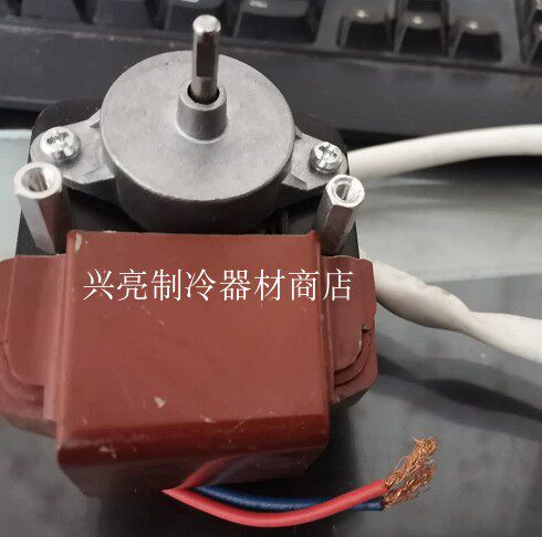 YJF617B-585 Sanyo freezer ventilator Coke commercial freezer red square motor 4W heat dissipation motor Pepsi cabinet
