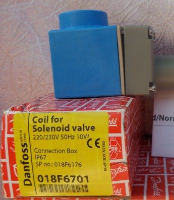DANFOSS solenoid valve coil accessories 018F6701 refrigeration accessories