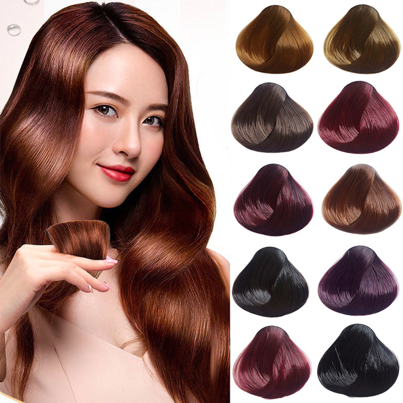 Wubeizi plant hair dye natural non-irritating pure 2022 popular color color hair dye cream at home