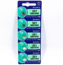SONY SONY button battery 321 SR616SW 1 55v silver oxide battery watch battery