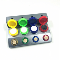 Watch repair tool oil disc square four head oil disc metal oil disc special oil dispenser