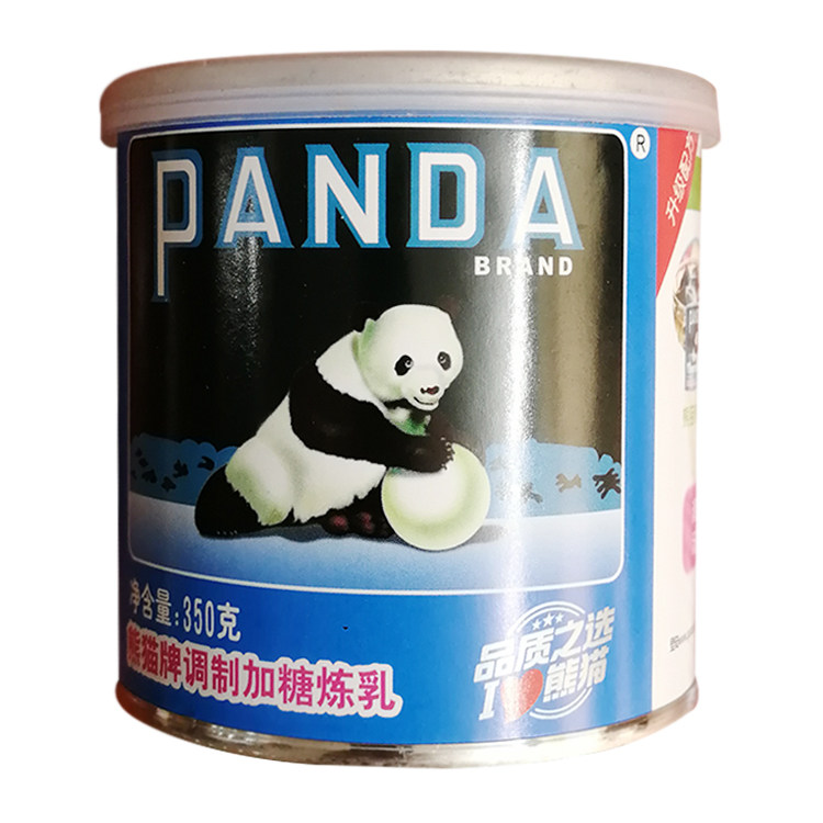 Panda Brands Sweet Condensed Milk 350g Condensed Milk Household Egg Tart Liquid Milk Tea Coffee Bread Cookies Bake Canned Commercial