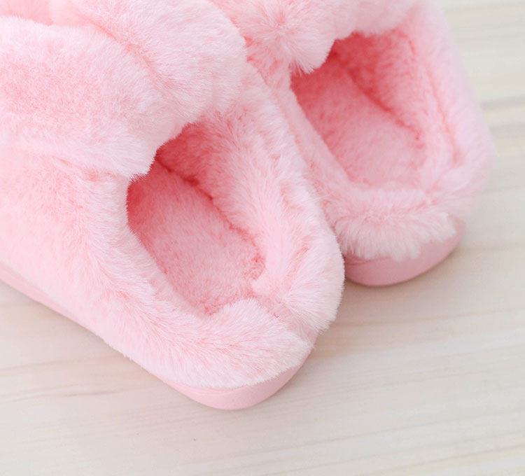 Pantoufles enfants en suède pour hiver - semelle plastique - Ref 1018199 Image 21