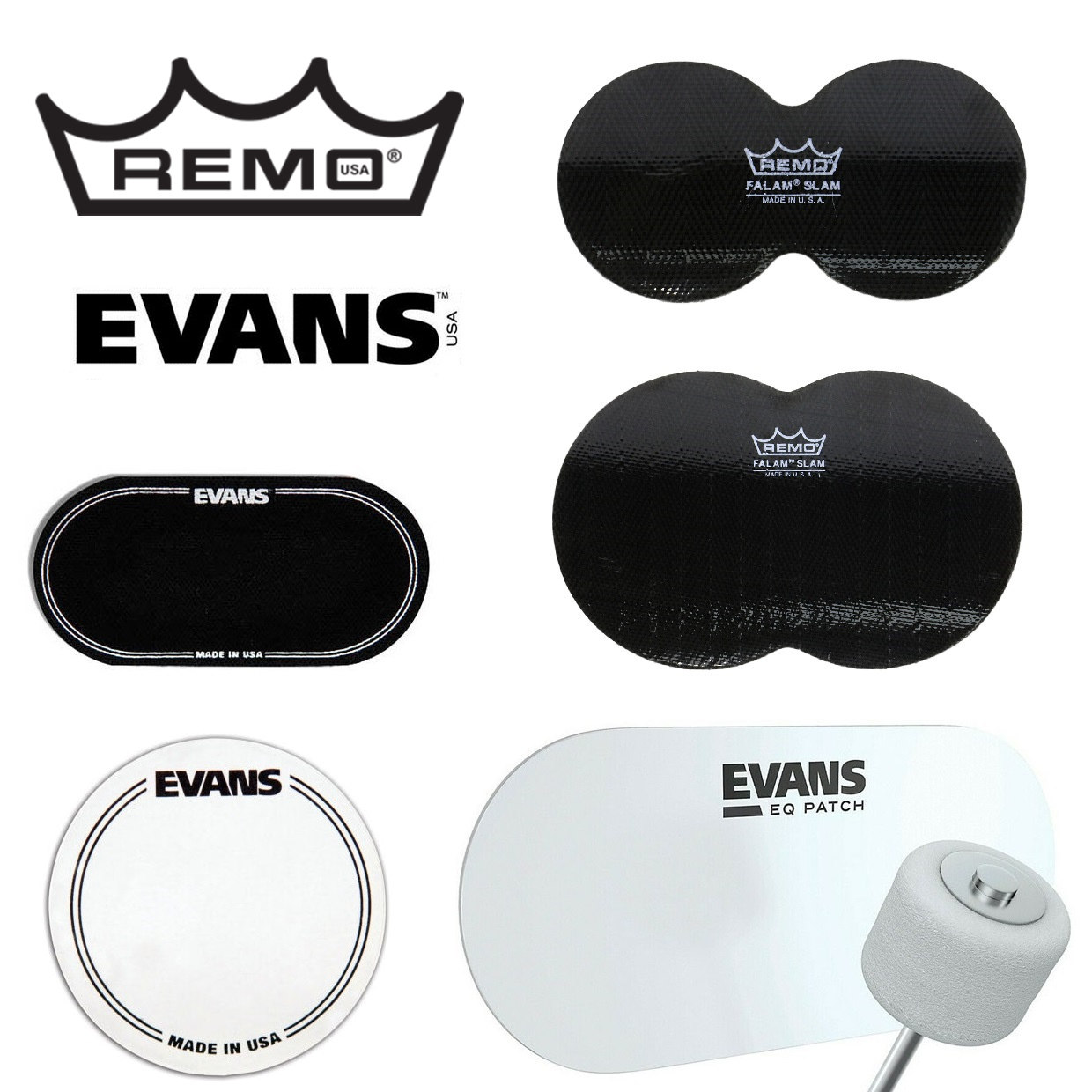 EVANS bottom drum reinforced with REMO big drum frame subdrumbeat double stomps on crash-resistant strip Dariomi Drum drum leather