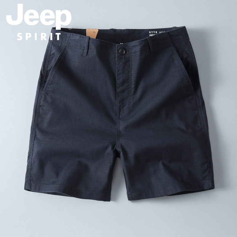 Jeep Spirit Summer High-End Tencel Linen Five-Point Shorts Men's Slim-Fit Outerwear Mid-Length Suit Shorts Jeep Spirit Summer High-End Tencel Linen Five-Point Shorts Men's Slim-Fit Outerwear Mid-Length Suit Shorts